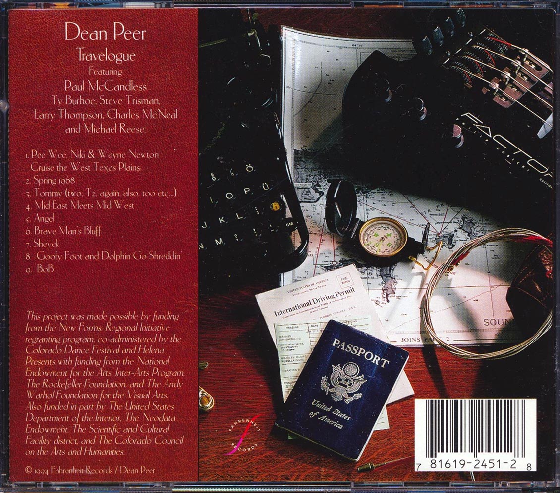 Dean Peer - Travelogue
