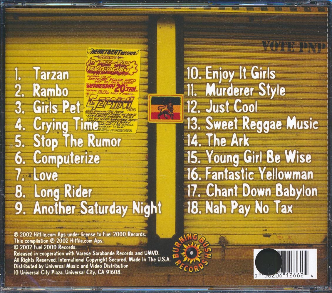 Yellowman - Murderah Style (marked/ltd stock)