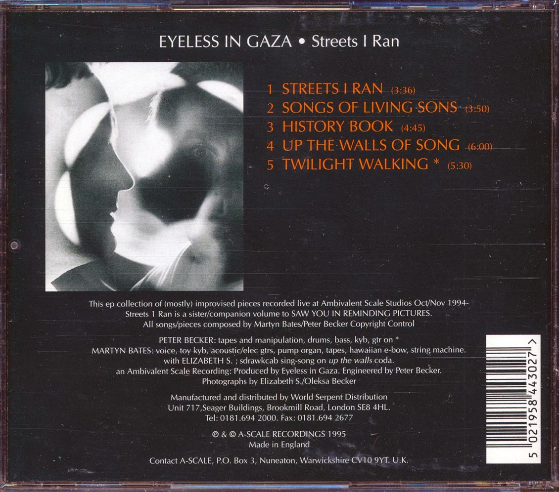 Eyeglass In Gaza - Streets I Ran