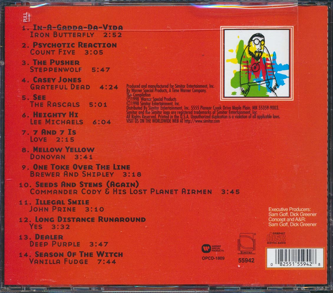 Yes, Iron Butterfly, Steppenwolf, Deep Purple, Etc. - Feel The Buzz: Spacin'