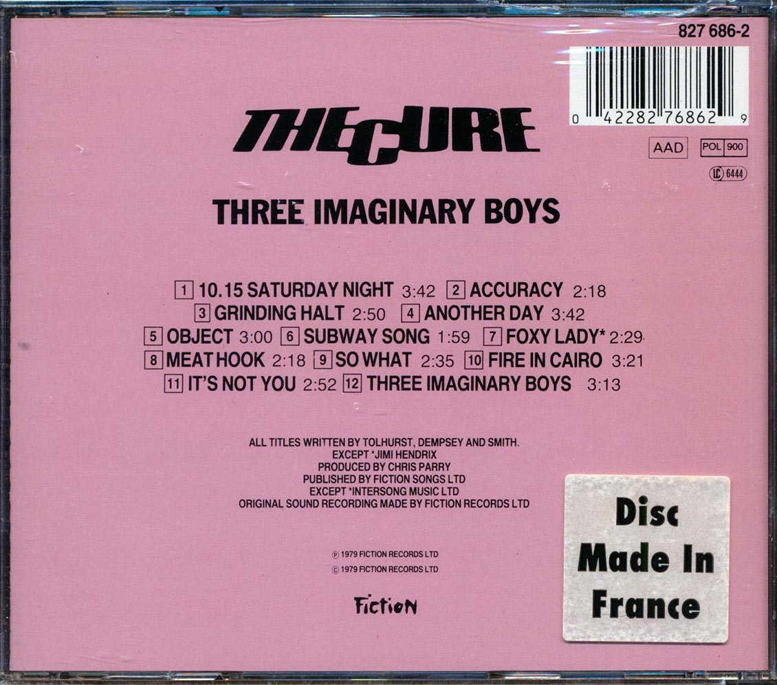 The Cure - Three Imaginary Boys