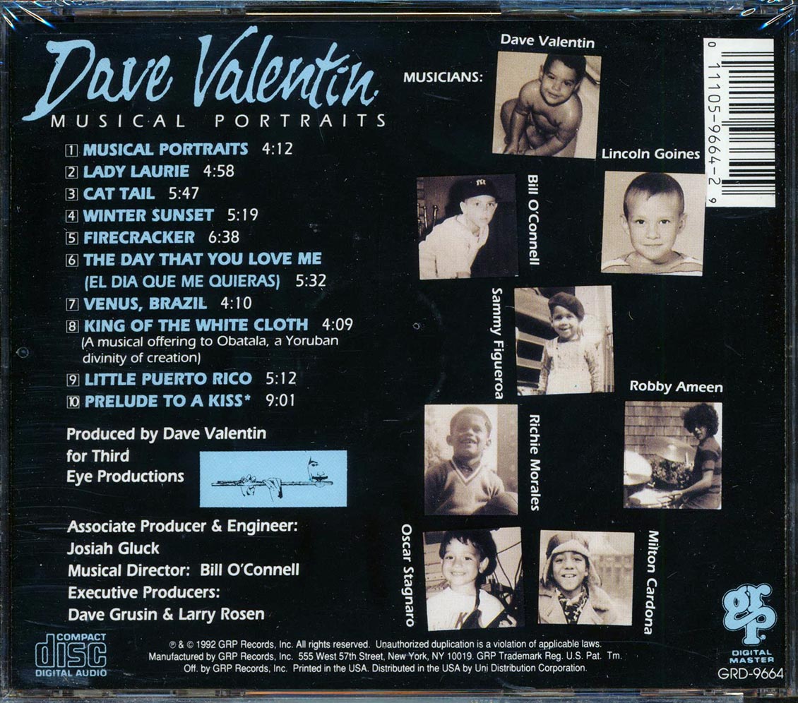 Dave Valentin - Musical Portraits