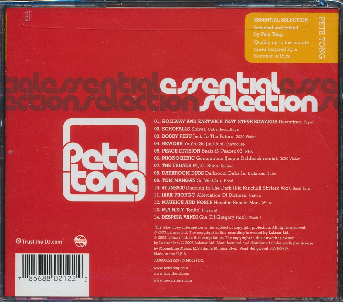 Pete Tong - Essential Selection