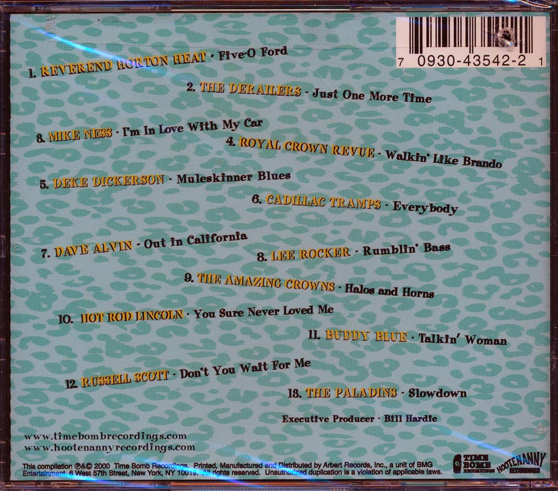 Dave Alvin, The Derailers, Hot Rod Lincoln, Deke Dickerson, Etc. - Live At The Hootenanny Volume 1 (marked/ltd stock)