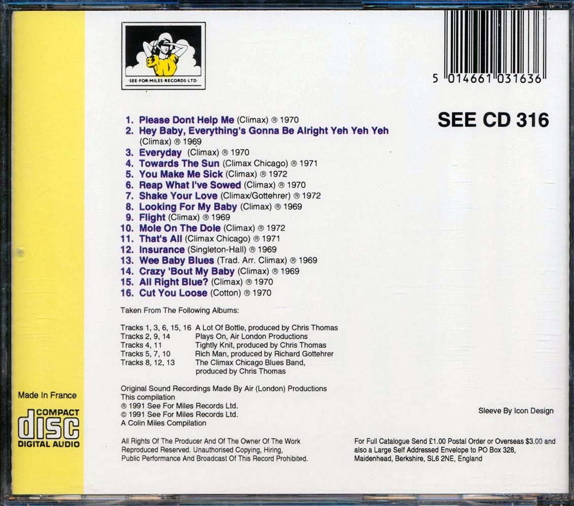 The Climax Blues Band - The Harvest Years 69-72