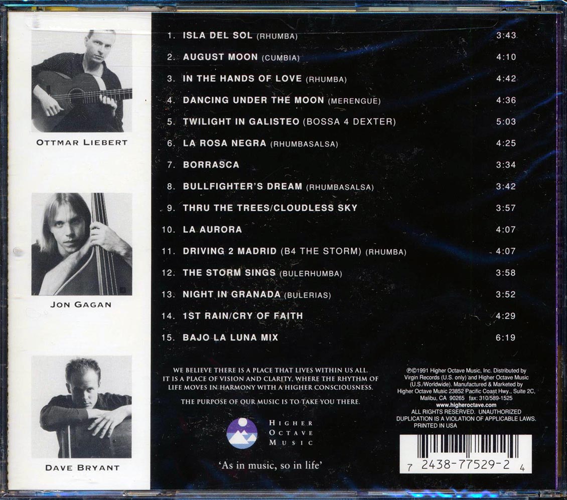 Ottmar Liebert, Luna Negra - Borrasca