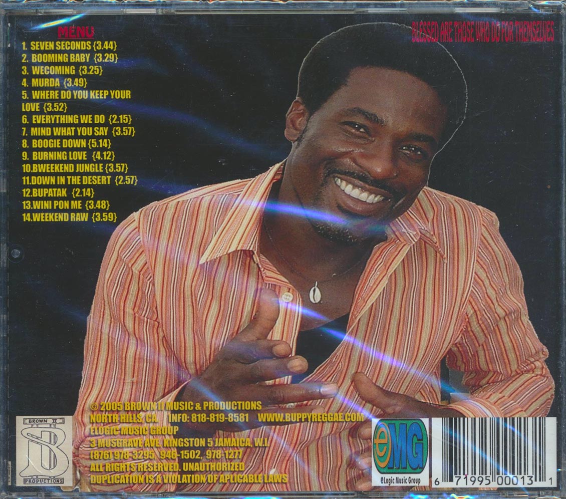 Buppy - Universal Reggae Menu