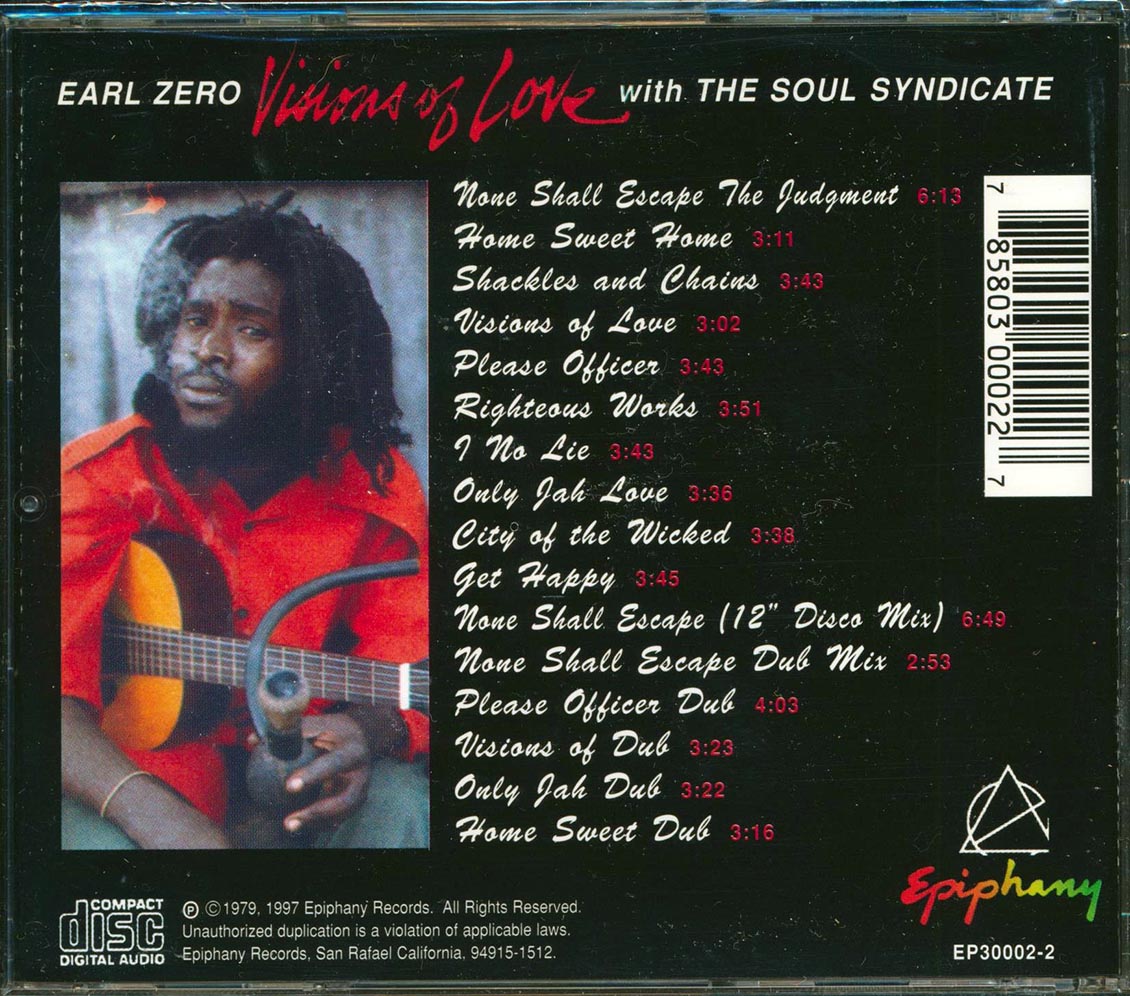 Earl Zero - Visions Of Love