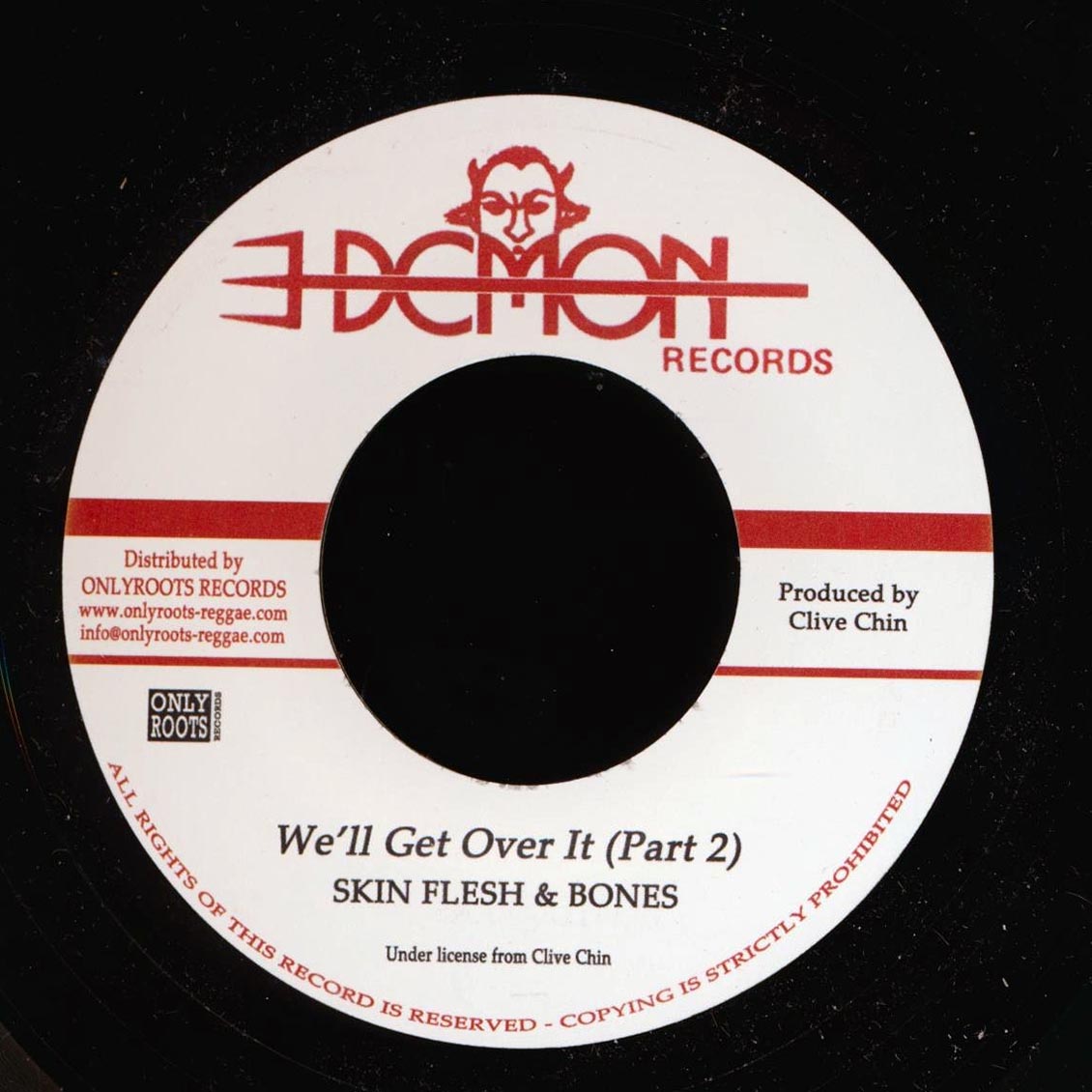 Lloyd Parks - We'll Get Over It  /  Skin Flesh & Bones - Get Over It Dub
