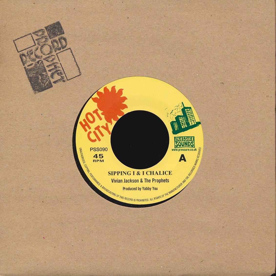 Yabby You - Sipping I & I Chalice  /  The Prophets - I & I Chalice Version