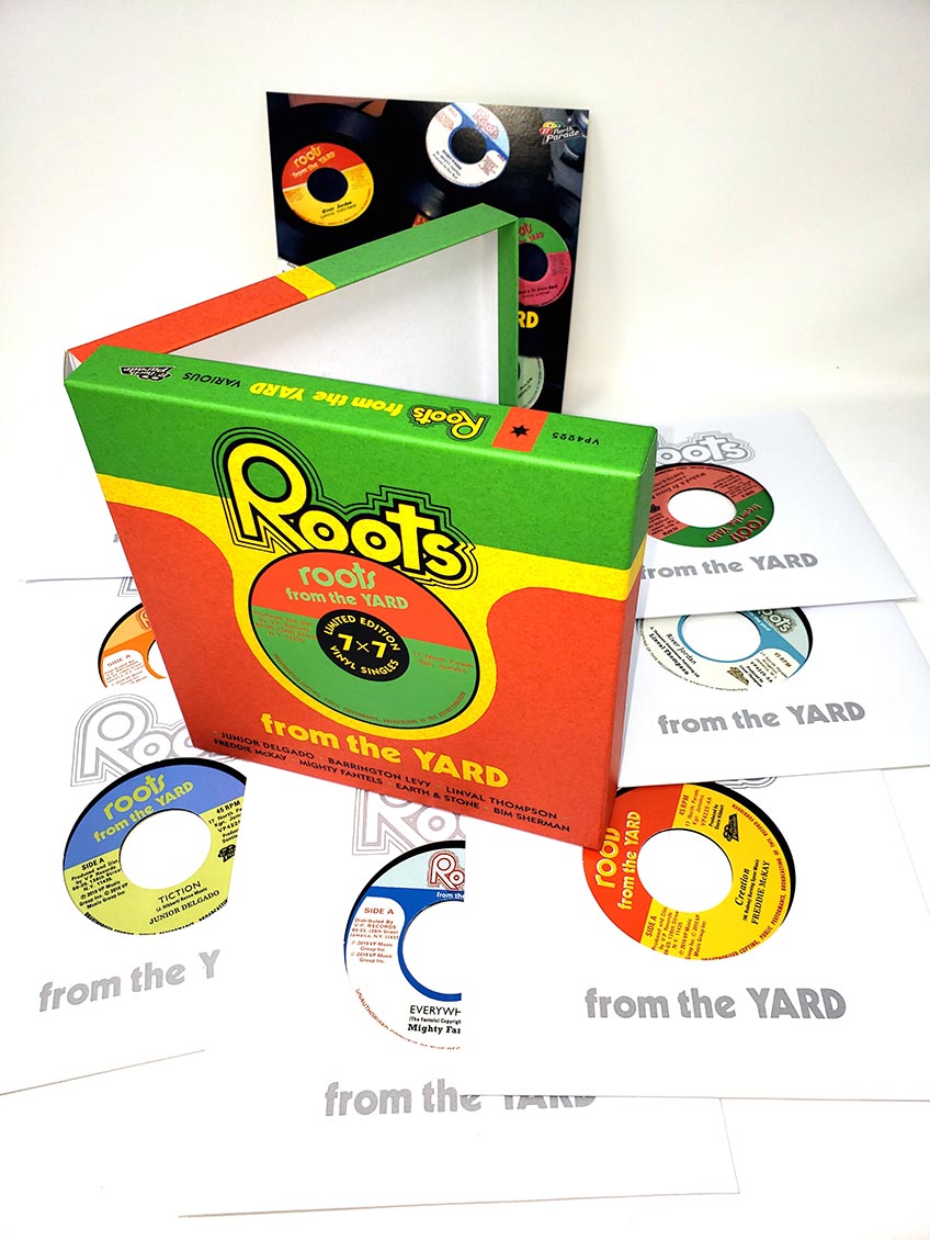 Barrington Levy, Linval Thompson, Earth & Stone, Etc. - Roots From The Yard 7 Inch Box Set (RSD 2019) (7x7") (box set)
