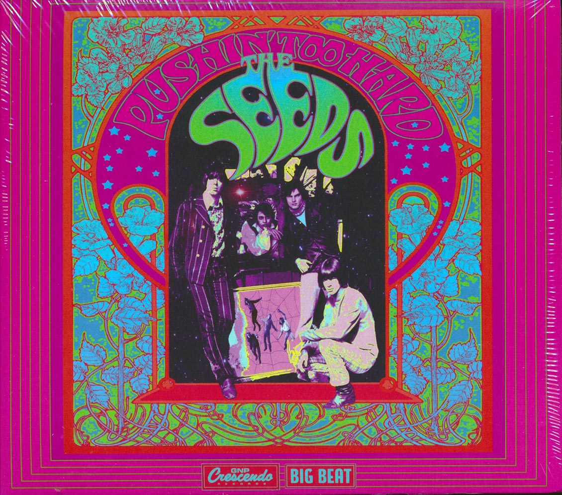 The Seeds - Pushin' Too Hard Original Soundtrack (deluxe 3-fold digipak)