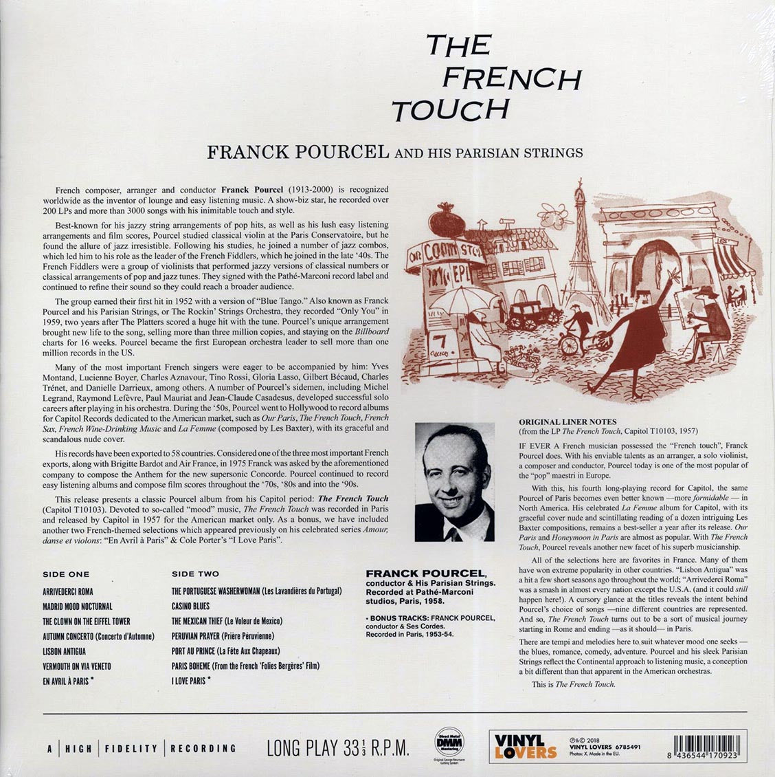 Franck Puourcel And His Parisian Strings - The French Touch (ltd. ed.) (180g)