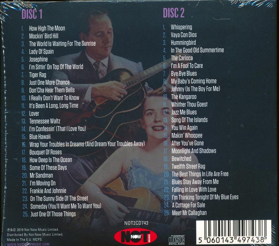 Les Paul, Mary Ford - The Very Best Of Les Paul & Mary Ford (50 tracks) (2xCD) (deluxe 3-fold digipak)