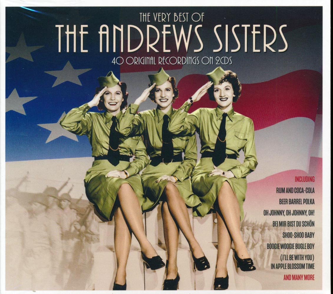 The Andrews Sisters - The Very Best Of The Andrews Sisters (40 tracks) (2xCD) (deluxe 3-fold digipak)