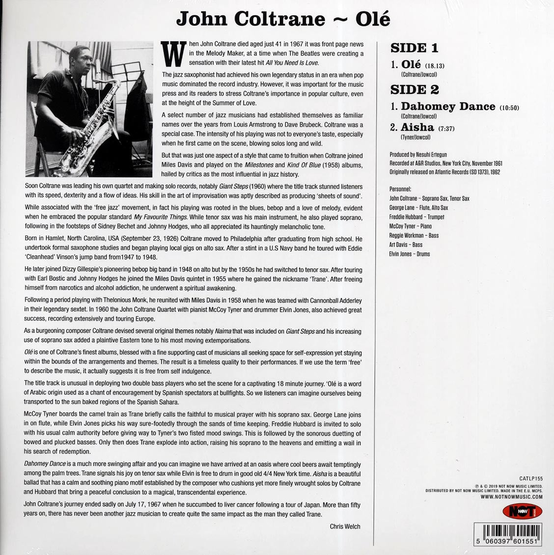 John Coltrane - Ole (180g)