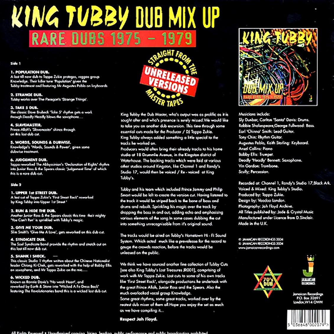 King Tubby - Dub Mix Up: Rare Dubs (180g)