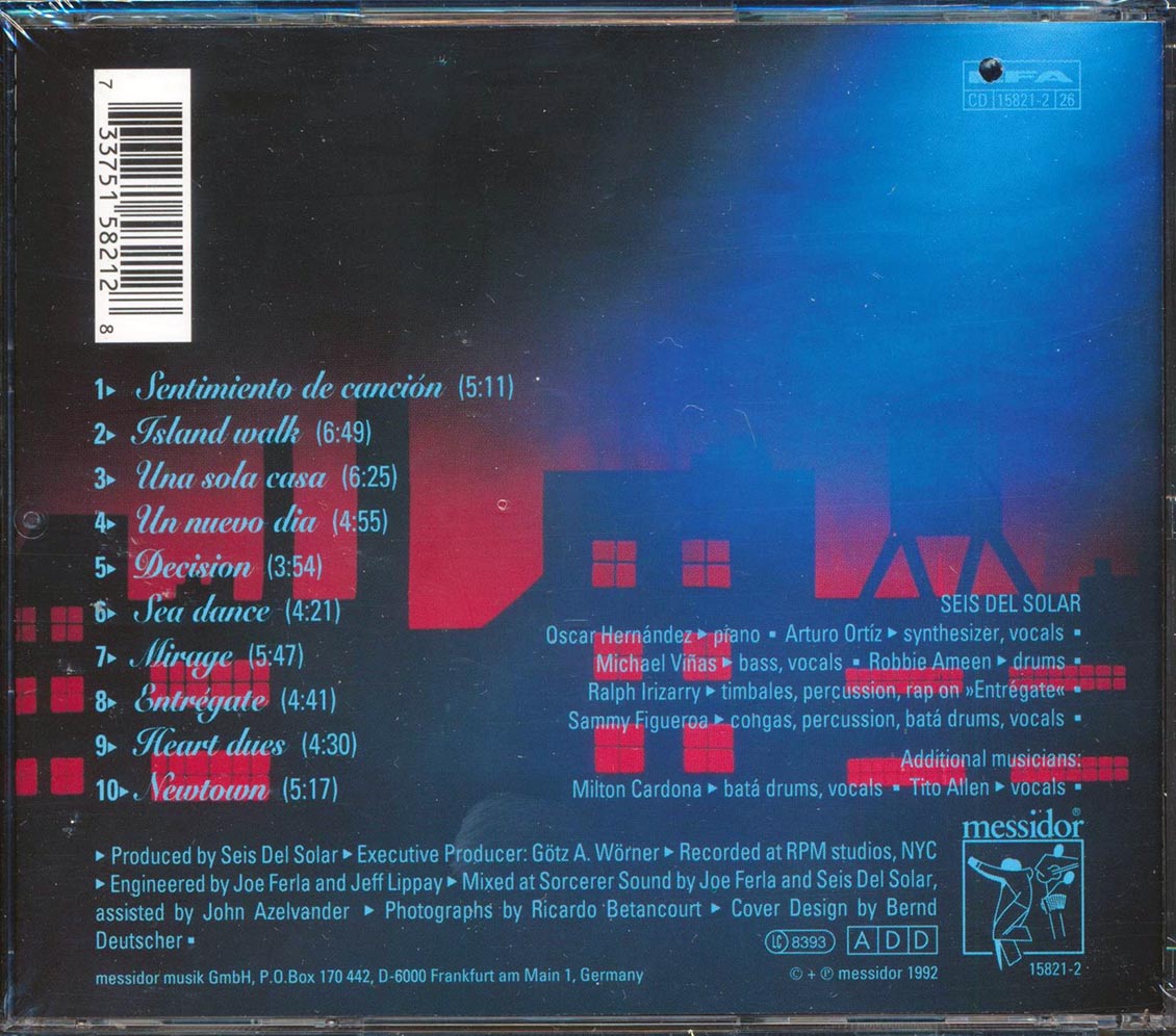 Seis Del Solar - Decision (marked/ltd stock)