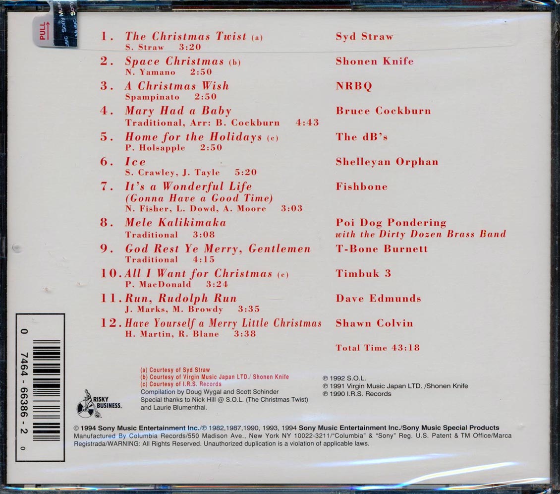 NRBQ, Dave Edmonds, Fishbone, Etc. - A Differnt Kind Of Christmas