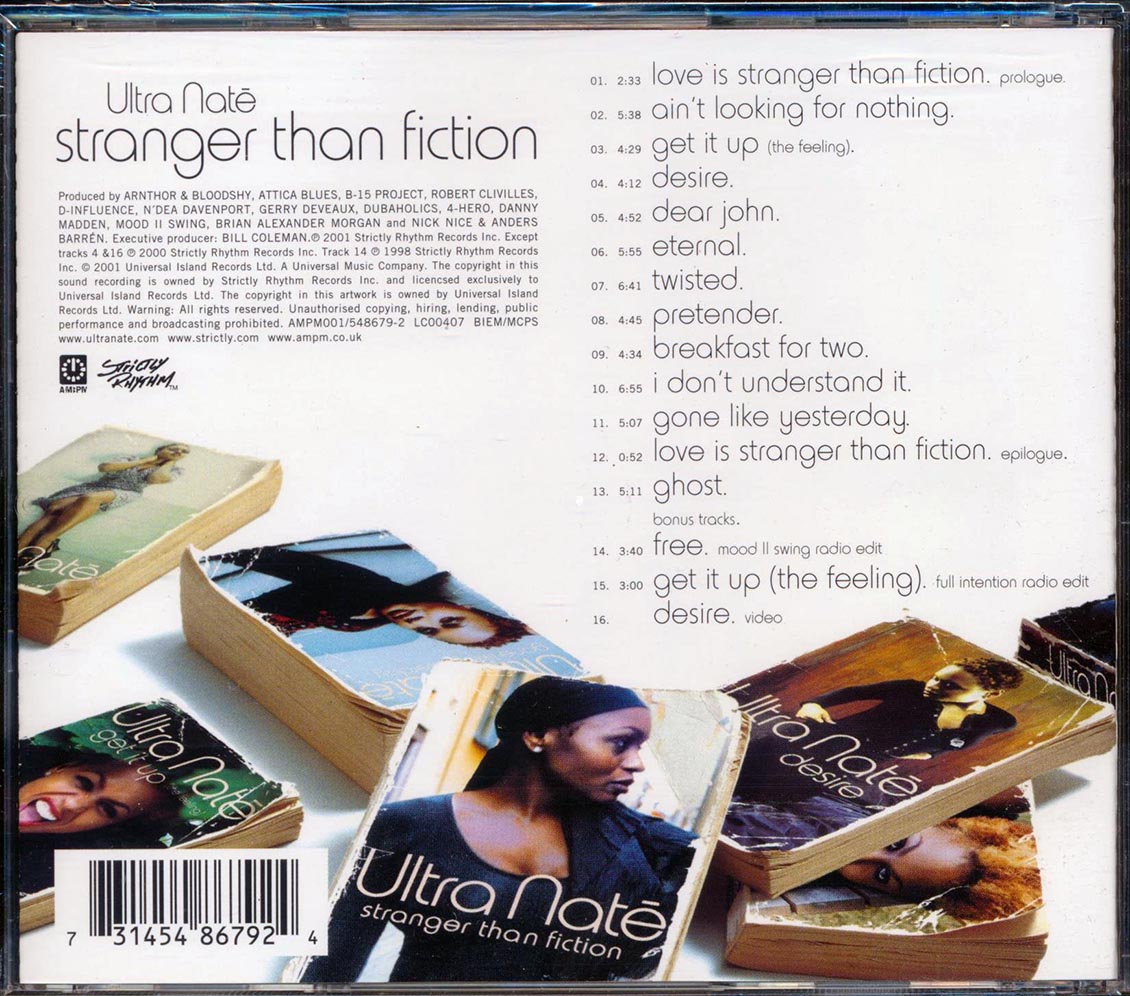 Ultra Nate - Stranger Than Fiction