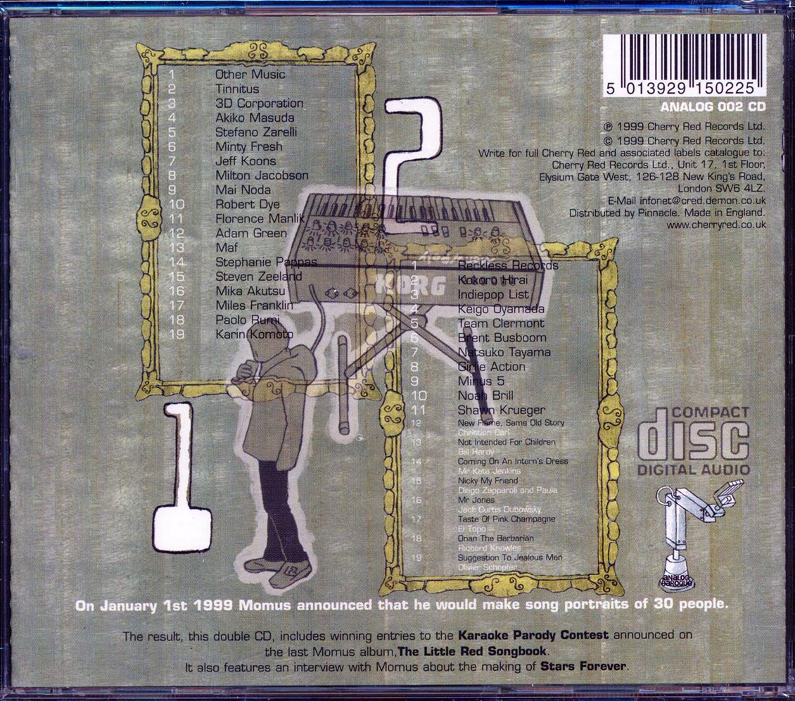 Momus - Stars Forever (38 tracks) (2xCD)