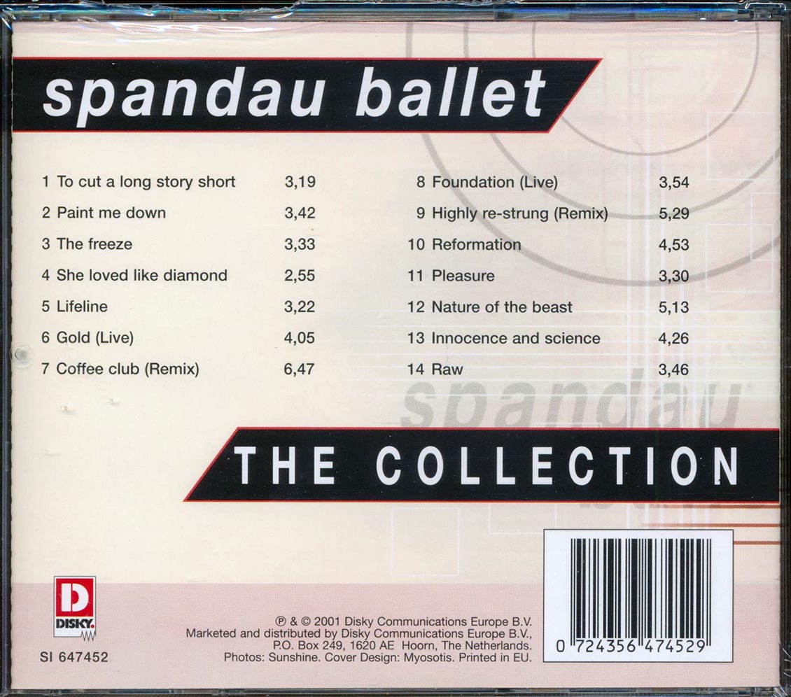 Spandau Ballet - The Collection
