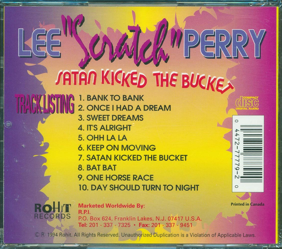 Lee Perry - Satan Kicked The Bucket