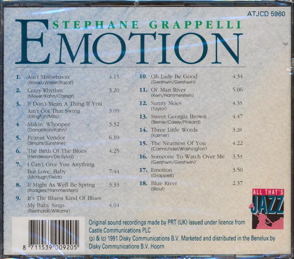 Stephane Grappelli - Emotion