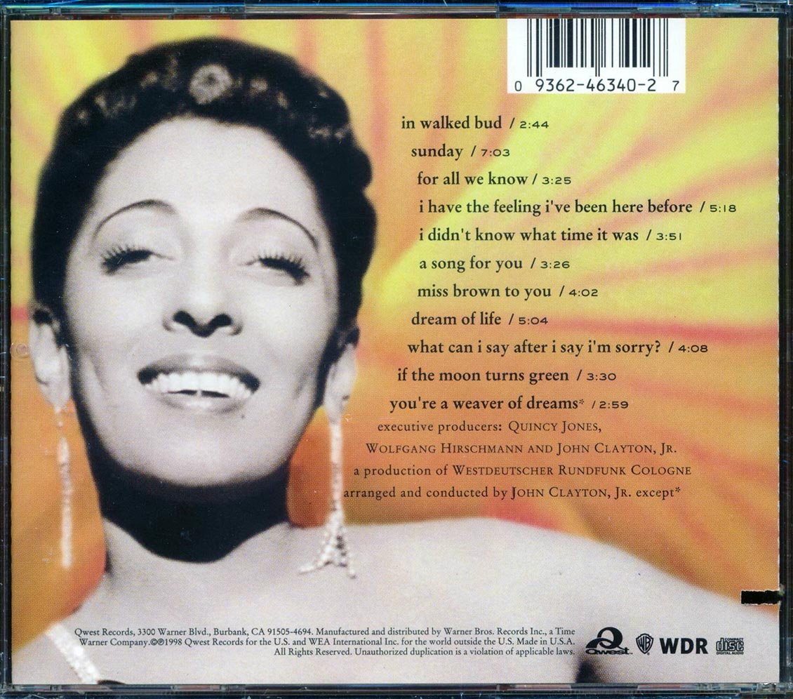 Carmen McRae - Dream Of Life (marked/ltd stock)
