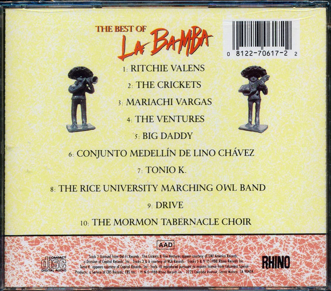 Ritchie Valens, The Crickets, The Ventures, Etc. - The Best Of La Bamba