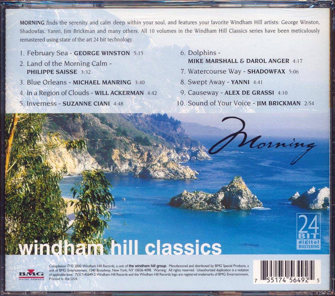 Yanni, George Winston, Etc. - Windham Hill Classics: Morning (24-bit mastering)