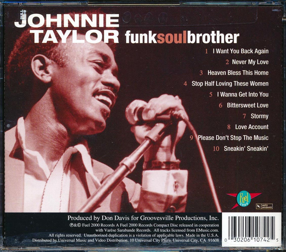 Johnnie Taylor - Funk Soul Brother (marked/ltd stock)