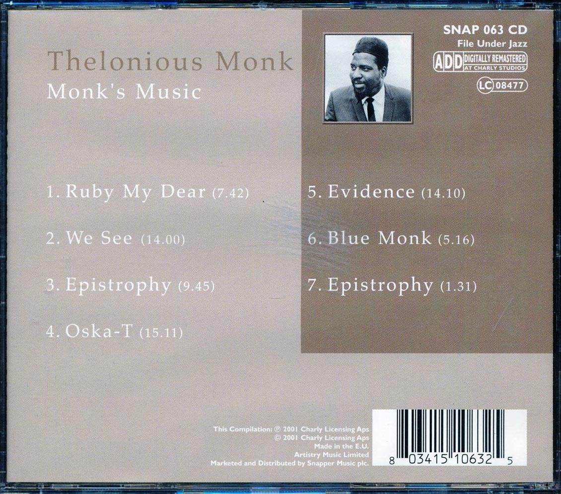 Thelonious Monk - Monk's Music