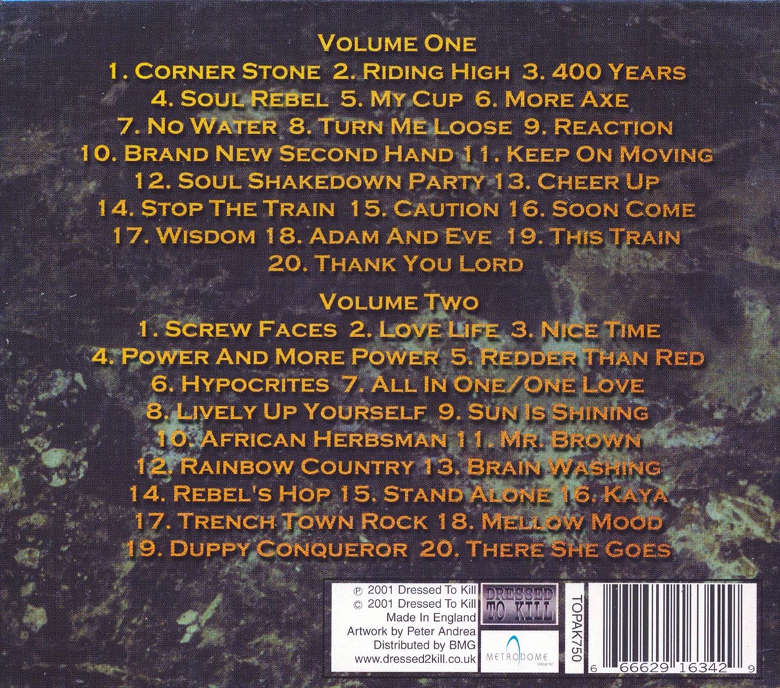 Bob Marley - The Bob Marley Collection (40 tracks) (2xCD)