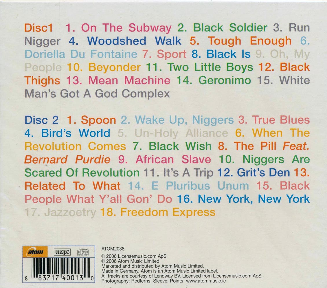 The Last Poets - On The Subway (33 tracks) (2xCD)