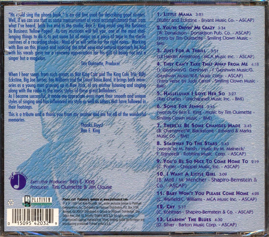 Ben E King - Shades Of Blue
