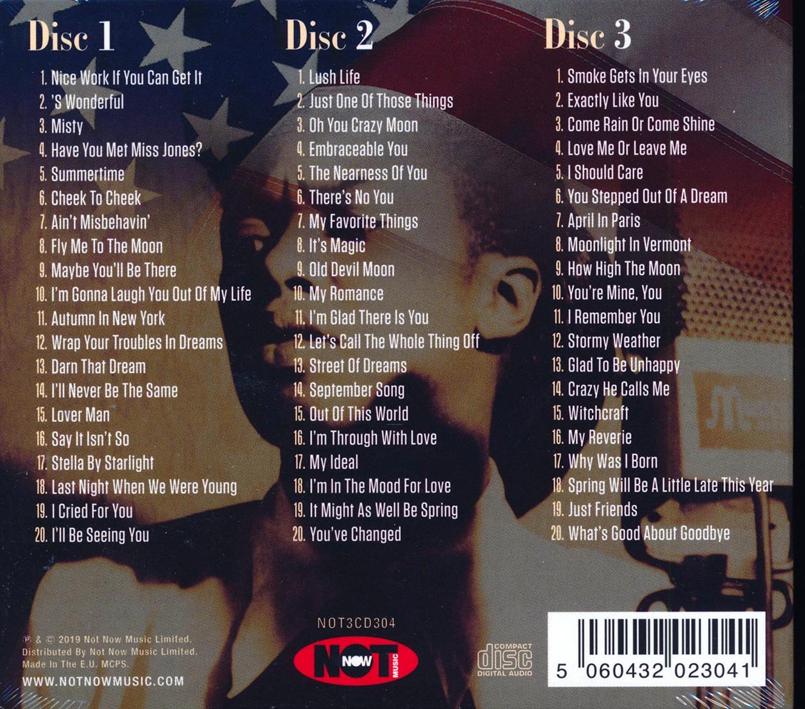 Sarah Vaughan - Sings The Great American Songbook (60 tracks) (3xCD) (deluxe 3-fold digipak)