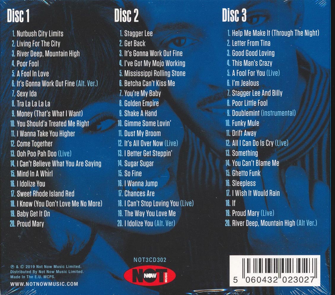 Ike & Tina Turner - The Very Best Of Ike & Tina Turner (60 tracks) (3xCD) (deluxe 3-fold digipak)