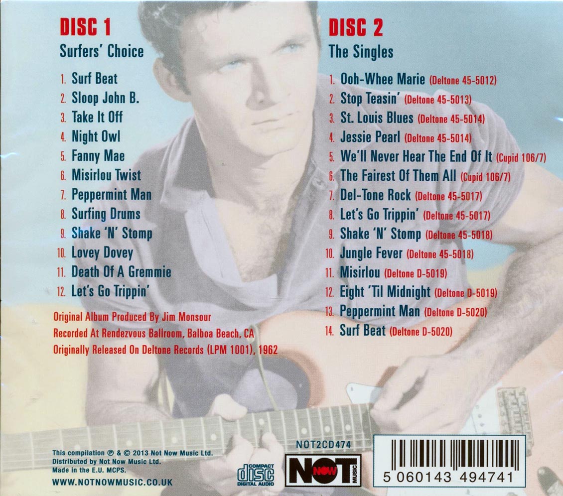 Dick Dale - Surf Beat (26 tracks) (2xCD)