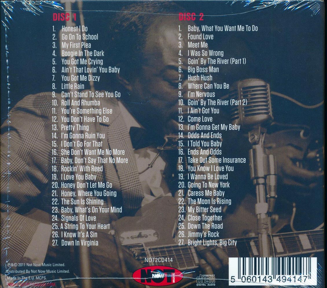 Jimmy Reed - The Anthology (54 tracks) (2xCD) (deluxe 3-fold digipak)
