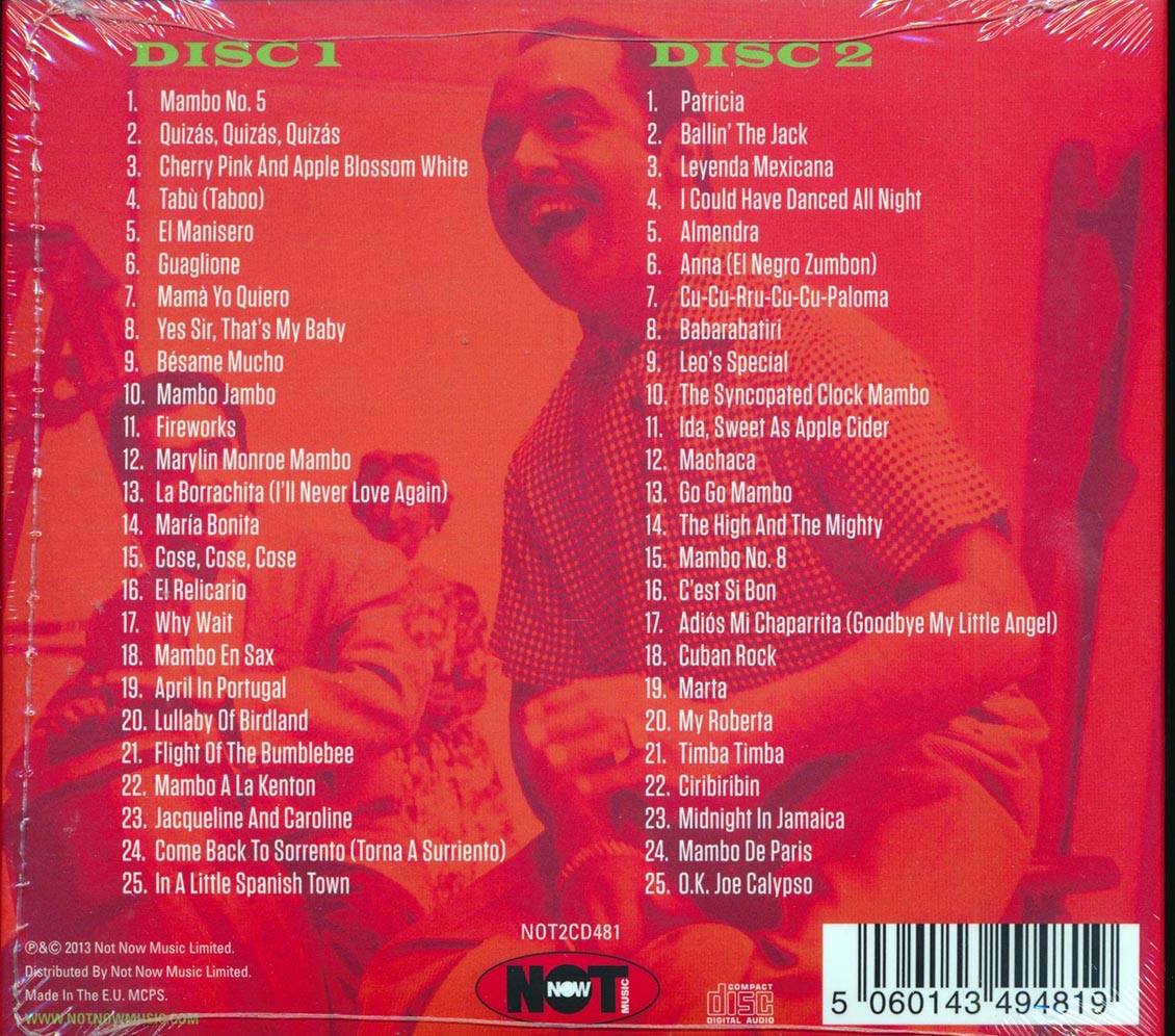 Perez Prado - King Of Mambo (50 tracks) (2xCD) (deluxe 3-fold digipak)