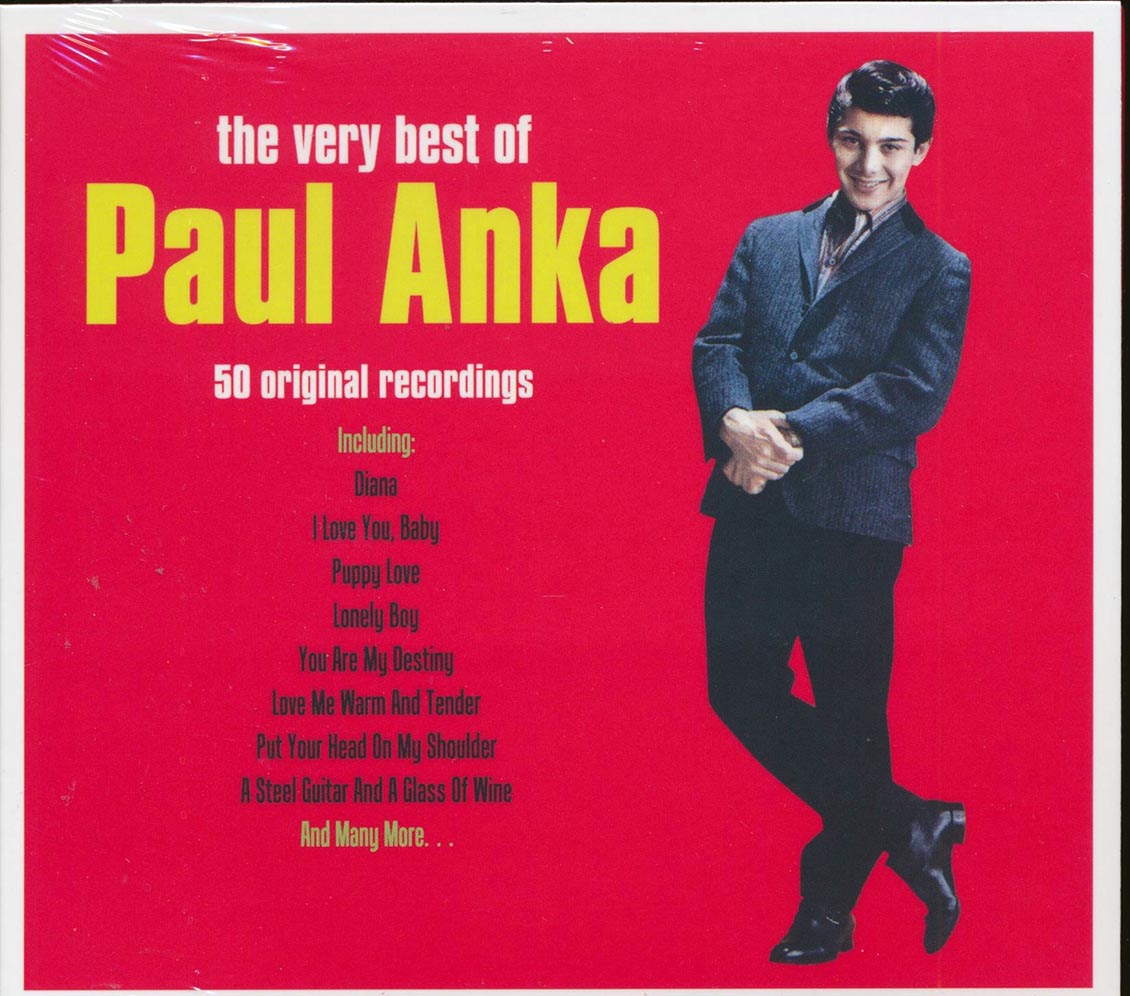 Paul Anka - The Very Best Of Paul Anka (50 tracks) (2xCD) (deluxe 3-fold digipak)