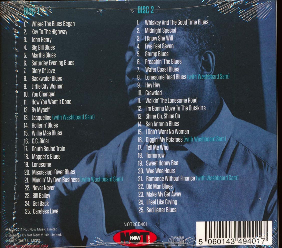 Big Bill Broonzy - The Anthology (50 tracks) (2xCD) (deluxe 3-fold digipak)