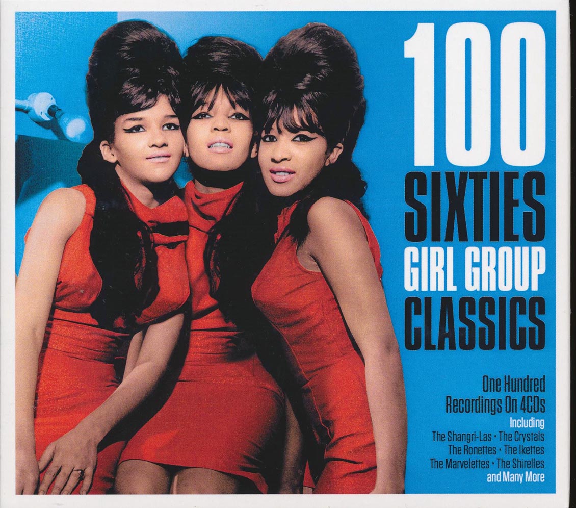 Patti LaBelle, The Crystals, The Supremes, The Ronettes, Etc. - 100 Sixties Girl Group Classics (100 tracks) (4xCD) (deluxe 4-fold digipak)