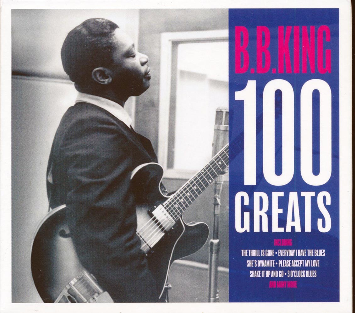 BB King - 100 Greats (100 tracks) (4xCD) (deluxe 4-fold digipak)