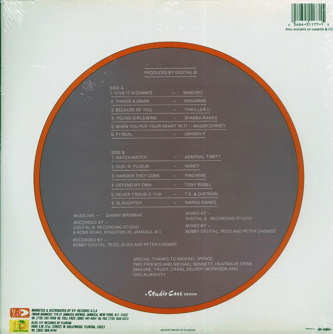 Sister Nancy, Ninjaman, Shabba Ranks, Nardo Ranks, Etc. - Things A Gwan (orig. press)