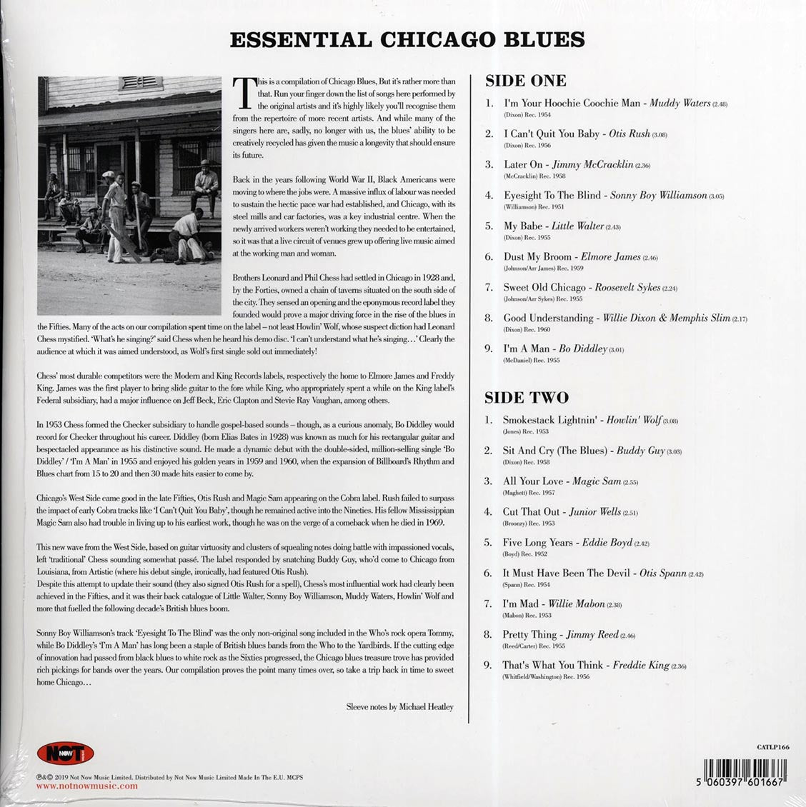 Muddy Waters, Buddy Guy, Freddy King, Etc. - Essential Chicago Blues (180g)
