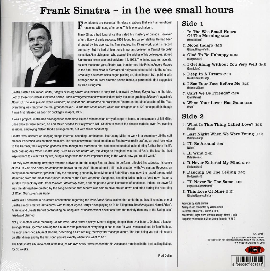 Frank Sinatra - In The Wee Small Hours (180g)