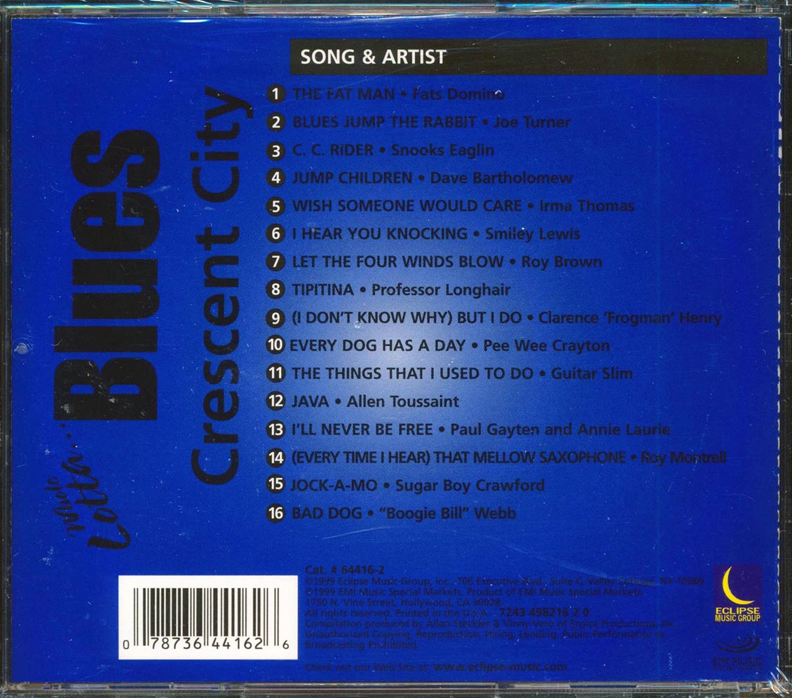 Fats Domino, Snooks Eaglin, Smiley Lewis, Etc. - Whole Lotta Blues