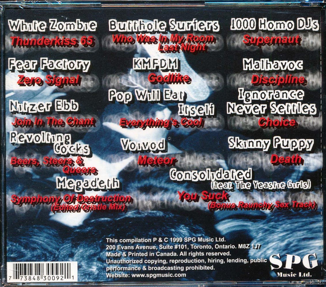 Butthole Surfers, White Zombie, Megadeth, Etc. - Moshpot Madness